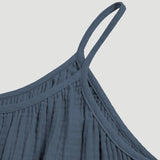 Casual 100% algodão verão vestido longo feminino solto sólido sem mangas sem costas streetwear elegante vestido feminino vestidos robe
