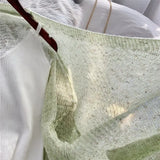 Cardigans femininos soltos de proteção solar, suéter de malha, outwear aconchegante, todos os fósforos, monocromático, Sweet Ulzzang, moda feminina, primavera