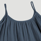 Casual 100% algodão verão vestido longo feminino solto sólido sem mangas sem costas streetwear elegante vestido feminino vestidos robe