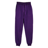 Novos joggers sweatpants homens e mulheres cintura elástica perder calças casuais branco bege rosa amarelo hip hop calças de suor dos homens