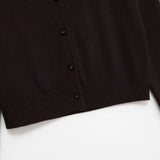 Cardigans para mulheres camisola marrom elegante outerwears malha cardigan aconchegante blusas mulher colete malhas femmes y2k topo colheita