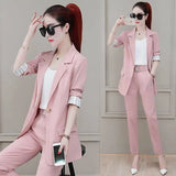 Conjunto Blazer e Calça Pink
