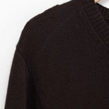 Cardigans para mulheres camisola marrom elegante outerwears malha cardigan aconchegante blusas mulher colete malhas femmes y2k topo colheita