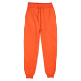 Novos joggers sweatpants homens e mulheres cintura elástica perder calças casuais branco bege rosa amarelo hip hop calças de suor dos homens
