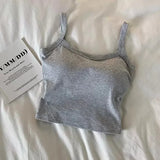 Top colheita feminino sexy sem mangas topos moda feminina roupa interior da senhora camisola menina básica camiseta colete lingerie sutiãs tubo topos quente