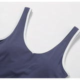 Conjunto de yoga 2 peças roupas de treino de fitness roupas esportivas ginásio treino cintura alta leggings sutiã esportivo atlético wear roupas femininas