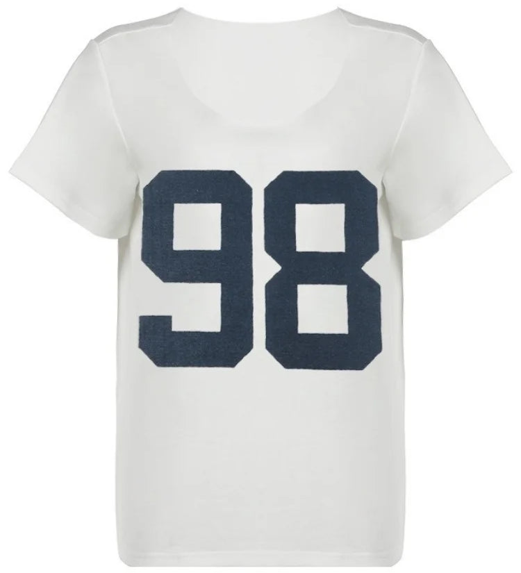 Camisetas de grandes dimensões para mulheres streetwear manga curta y2k topo tshirt personagem impressão grunge roupas ropa de mujer