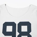 Camisetas de grandes dimensões para mulheres streetwear manga curta y2k topo tshirt personagem impressão grunge roupas ropa de mujer