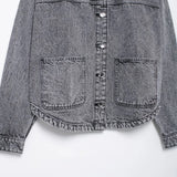 Jaquetas jeans femininas verão 2024 elegantes e bonitos casacos femininos senhoras moda casacos urbanos y2k sólido senhora jaquetas