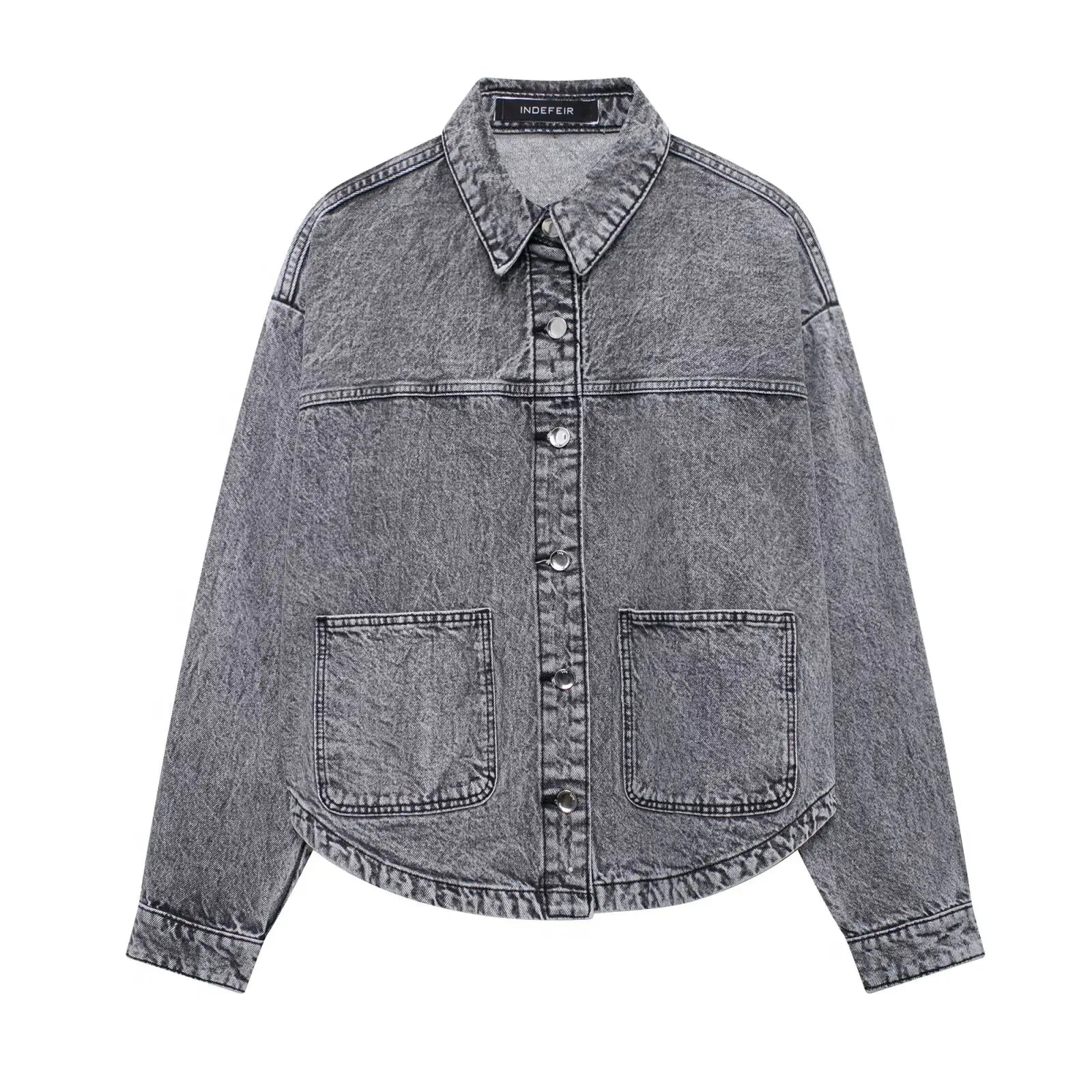 Jaquetas jeans femininas verão 2024 elegantes e bonitos casacos femininos senhoras moda casacos urbanos y2k sólido senhora jaquetas