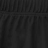 Shorts casuais com cintura elástica para mulheres, confortável, respirável, cor sólida, esportes, calças de cinco quartos, verão, novo, 2022