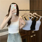 Top colheita feminino sexy sem mangas topos moda feminina roupa interior da senhora camisola menina básica camiseta colete lingerie sutiãs tubo topos quente