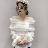 Camisas e blusas de chiffon para mulheres estilo coreano túnica 2025 moda streetwear fino elegante bonito promoção venda de mulher topo colheita