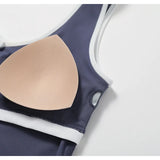 Conjunto de yoga 2 peças roupas de treino de fitness roupas esportivas ginásio treino cintura alta leggings sutiã esportivo atlético wear roupas femininas