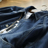 Jaqueta jeans para mulheres primavera outono outerwear mulher jean casaco liso azul 2025 modelos tendência vintage à venda recém chegados em
