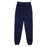 Novos joggers sweatpants homens e mulheres cintura elástica perder calças casuais branco bege rosa amarelo hip hop calças de suor dos homens