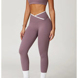 Conjunto de yoga 2 peças roupas de treino feminino agasalho roupas de ginástica cintura alta bell-bottoms sexy fitness bta terno esportivo