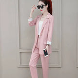 Conjunto Blazer e Calça Pink