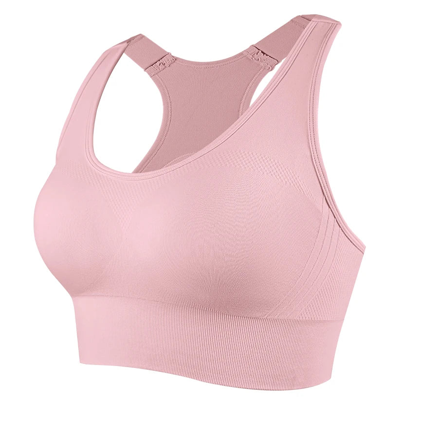 Sutiãs Esportivos Femininos com Recortes, Respiráveis, Sem Costura, Elásticos, com Costas Bonitas, Sutiã de Yoga com Copas Removíveis, Roupa Esportiva para Academia