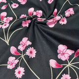 Leggings Elegantes e Modernas com Estampa Floral para Mulheres, Calças Longas Básicas Estilosas para Mulheres