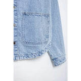 Jaquetas jeans femininas verão 2024 elegantes e bonitos casacos femininos senhoras moda casacos urbanos y2k sólido senhora jaquetas