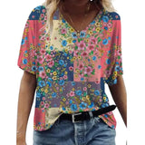 Camiseta feminina de grandes dimensões verão moda desenhada impressa casual manga curta pulôver confortável plus size camiseta roupa da moda
