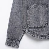 Jaquetas jeans femininas verão 2024 elegantes e bonitos casacos femininos senhoras moda casacos urbanos y2k sólido senhora jaquetas