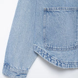 Jaquetas jeans femininas verão 2024 elegantes e bonitos casacos femininos senhoras moda casacos urbanos y2k sólido senhora jaquetas