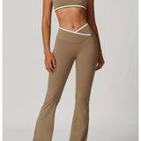 Conjunto de yoga 2 peças roupas de treino de fitness roupas esportivas ginásio treino cintura alta leggings sutiã esportivo atlético wear roupas femininas