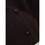Cardigans para mulheres camisola marrom elegante outerwears malha cardigan aconchegante blusas mulher colete malhas femmes y2k topo colheita