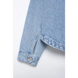 Jaquetas jeans femininas verão 2024 elegantes e bonitos casacos femininos senhoras moda casacos urbanos y2k sólido senhora jaquetas