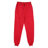 Novos joggers sweatpants homens e mulheres cintura elástica perder calças casuais branco bege rosa amarelo hip hop calças de suor dos homens