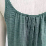Casual 100% algodão verão vestido longo feminino solto sólido sem mangas sem costas streetwear elegante vestido feminino vestidos robe
