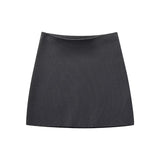 Conjuntos de saia de malha feminina primavera manga longa casaco de malha + mini saias de cintura alta 2 peças ternos casuais roupas femininas