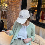 Cardigans e Suéteres Femininos 2026: Moda Coreana Casual, Quente, Primavera/Verão, Gola O, Manga Longa, Abotoamento Simples, Ajuste Slim, Tricôs e Blusas