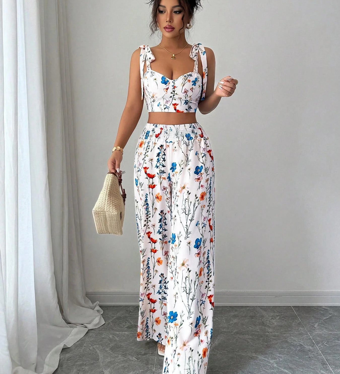 Conjunto Feminino de Duas Peças