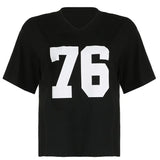 Camisetas de grandes dimensões para mulheres streetwear manga curta y2k topo tshirt personagem impressão grunge roupas ropa de mujer