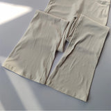 Leggings de yoga de alta qualidade calças de yoga finas cintura alta calças de perna larga bottoms respirável ginásio casual esportes sino leggings feminino