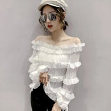 Camisas e blusas de chiffon para mulheres estilo coreano túnica 2025 moda streetwear fino elegante bonito promoção venda de mulher topo colheita