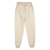 Novos joggers sweatpants homens e mulheres cintura elástica perder calças casuais branco bege rosa amarelo hip hop calças de suor dos homens