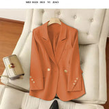 Casual manga longa blazer calça define ternos para mulher 2025 moda 2 peças conjunto para mulheres casacos jaquetas