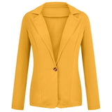 Blazer feminino 2024 formal blazer feminino conjunto de trabalho de escritório bolso jaqueta casaco solto roupas femininas