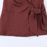 Conjuntos de blazer e calça comprida femininos ou blazer chique com cadarço para primavera ou calça casual de perna larga para mulheres.