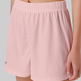 Shorts casuais com cintura elástica para mulheres, confortável, respirável, cor sólida, esportes, calças de cinco quartos, verão, novo, 2022