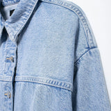 Jaquetas jeans femininas verão 2024 elegantes e bonitos casacos femininos senhoras moda casacos urbanos y2k sólido senhora jaquetas