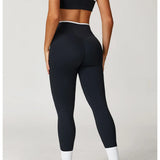 Conjunto de yoga 2 peças roupas de treino feminino agasalho roupas de ginástica cintura alta bell-bottoms sexy fitness bta terno esportivo