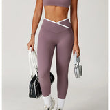 Conjunto de yoga 2 peças roupas de treino feminino agasalho roupas de ginástica cintura alta bell-bottoms sexy fitness bta terno esportivo