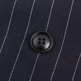 Bsay blazers para mulheres moda outono inverno solto listras finas manga longa ternos trespassado jaqueta chique feminino terno casaco