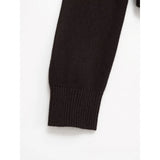 Cardigans para mulheres camisola marrom elegante outerwears malha cardigan aconchegante blusas mulher colete malhas femmes y2k topo colheita