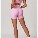 Conjunto de yoga 2 peças roupas de treino de fitness roupas esportivas ginásio treino cintura alta leggings sutiã esportivo atlético wear roupas femininas